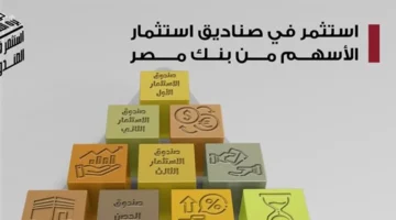 بنك مصر يوسع خيارات الاستثمار بصناديق أسهم متنوعة تناسب مستويات مخاطرة متعددة 1